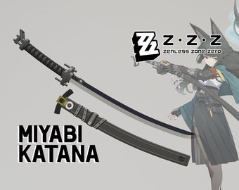 Zenless Zone Zero | Miyabi&#39;s Katana - Files for 3D PRINTING
