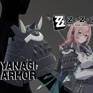 Zenless Zone Zero | 柳の鎧 - 3Dプリント用ファイル