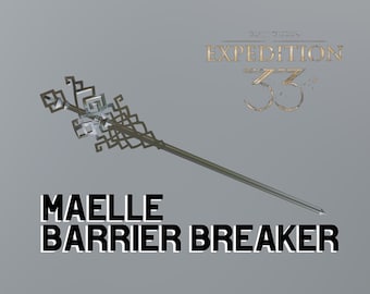 Clair Obscur: Entdeckungsreise 33 | Maelle's Barrier Breaker - Dateien für den 3D DRUCK