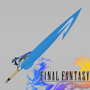 FINAL FANTASY X | Tidus&#39; Brotherhood Sword | Files for 3D PRINTING