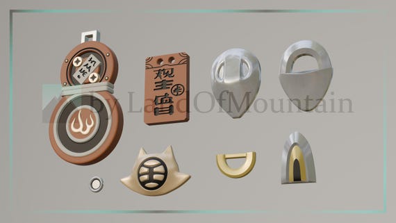 Zenless Zone Zero | Ju Fufu's Accessories - Files for 3D PRINTING