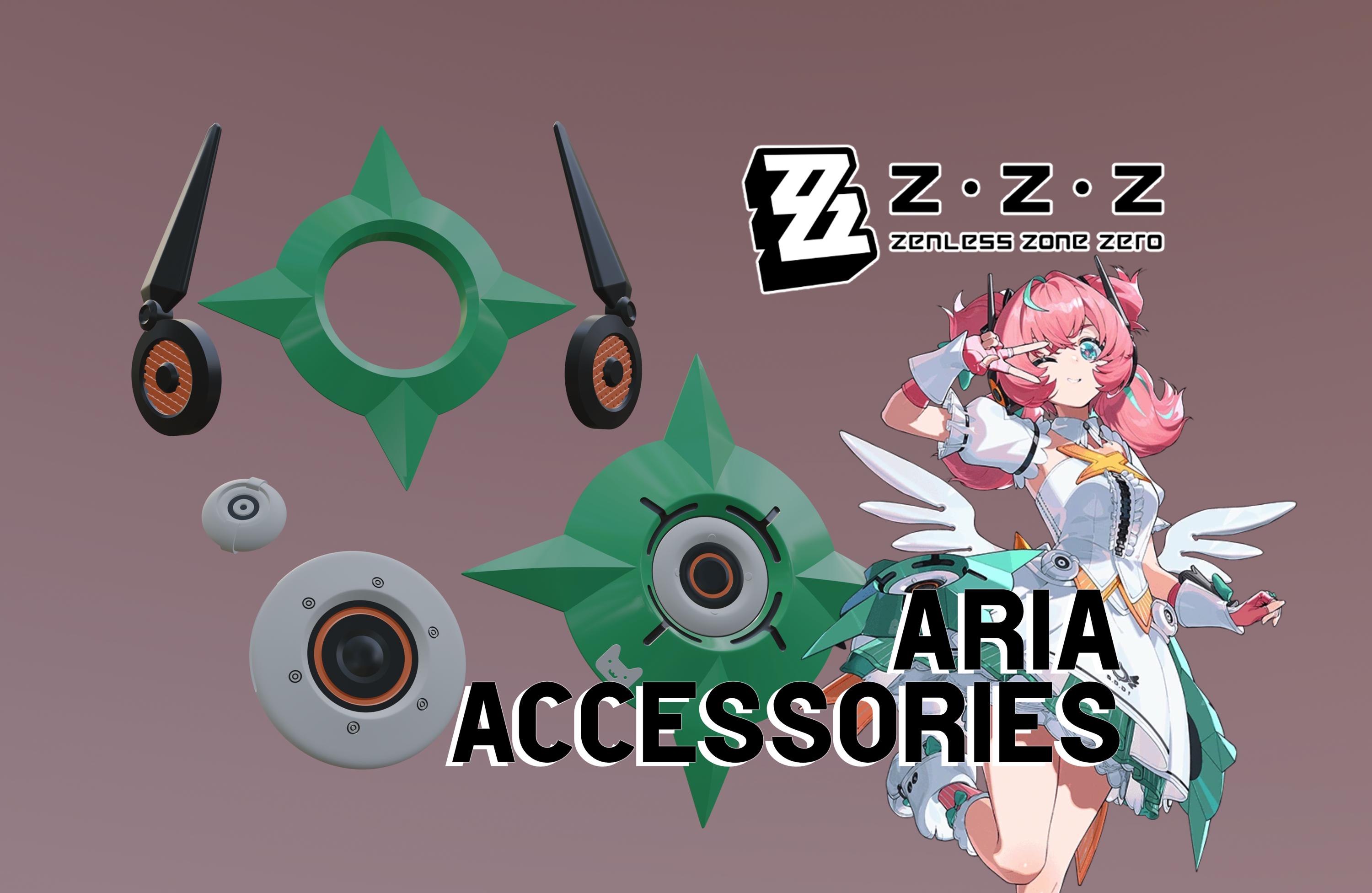 パーツ zZz Zenless Zone Zero | Aria's Accessories - Files for 3D PRINTING - Etsy