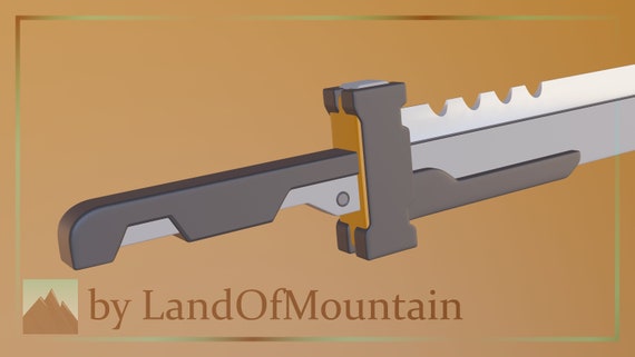 Zenless Zone Zero | Soldier 11's Sword - Files for 3D PRINTING - Etsy
