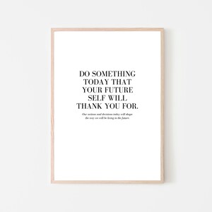 Motivational Wall Art, Inspirational Quote Print, Positive Typography Decor, Digital Download, Modern Office Decor, Encouragement