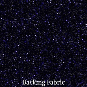 Bedroom Decoration Galaxy Quilt Kit Space Themed Throw Blanket Size Project Complete Fabric Set Star Design Universe Pattern Cotton Material Sewing Craft Beginner Friendly Instructions Included Astronomy Lover Gift Cosmic Panels Black