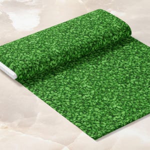 Hunter Green Cotton Quilting Fabric Continuous Cut Irish Green Fabric by the Half Yard Christmas Green Tonal Green Blender Spring Green Crkl