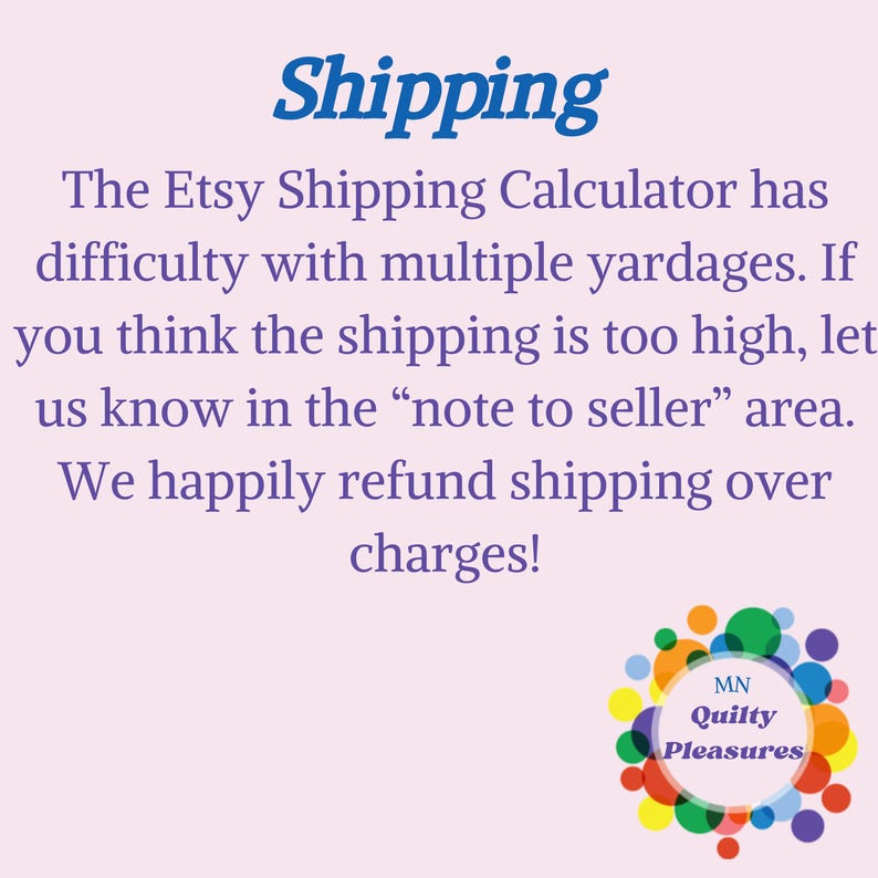 Blue Floral Fabric Spring Cotton Quilting Material Lightweight Print