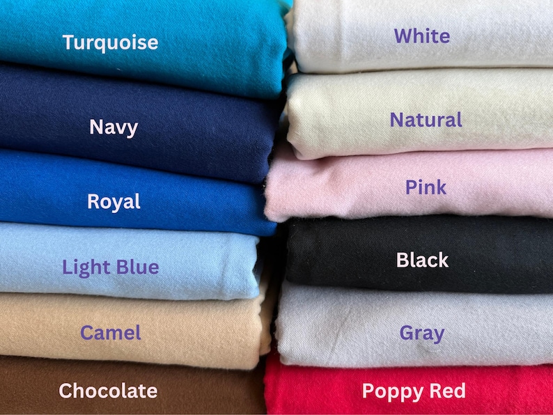 108" Wide Flannel Fabric Premium Cotton Material Preshrunk Quilt Backing Lightweight Yardage Quilting Supply Extra Wide Backing Material Soft Texture Solid Color Options Craft Project Essential Professional Quilters Choice Quality Fabric