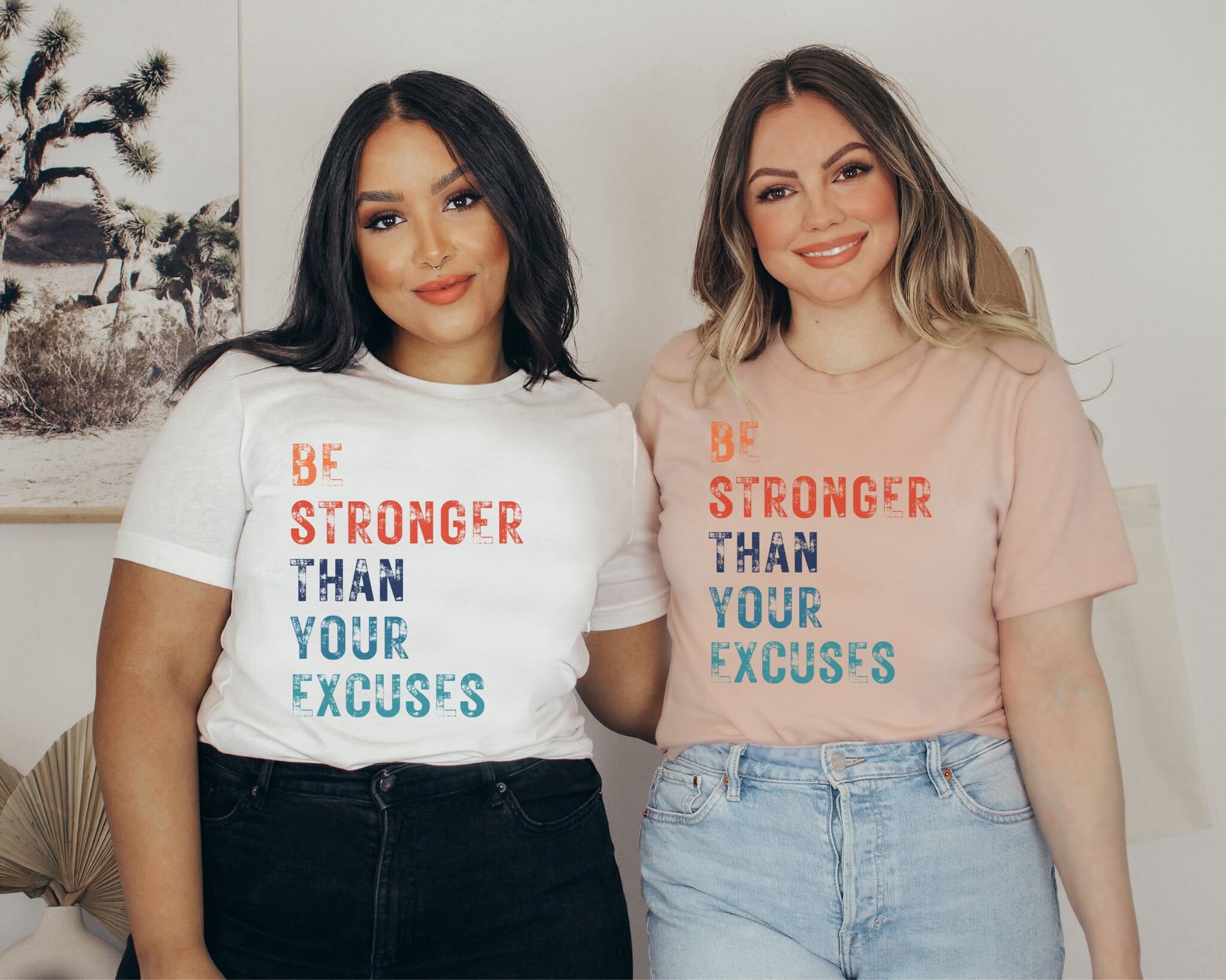 I Train My Mind & My ABS Follow | Women's Motivational Gym T-Shirt