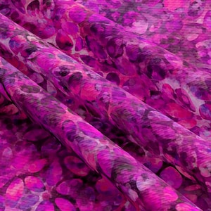 Fuschia Pink Tonal Kaleidoscope Combed Pink Cotton Quilting Fabric Tonal Cotton Flamingo Pink Blender Fabric Quilting Fabric By Half Yard 19