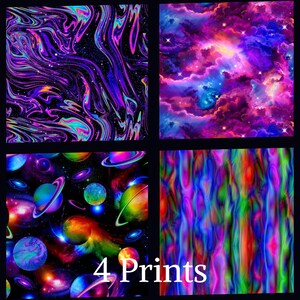 Complete Quilting Kit Galaxy Themed Throw Blanket Size Project Beginner Friendly Pattern Included Space Design Star Universe Cosmic Fabric Cotton Material Sewing Craft Project Bedroom Decoration Gift Idea Astronomy Enthusiast Present DIY