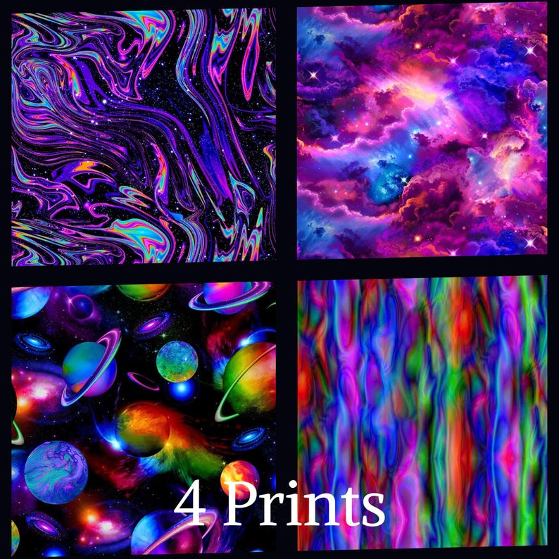 Complete Quilting Kit Galaxy Themed Throw Blanket Size Project Beginner Friendly Pattern Included Space Design Star Universe Cosmic Fabric Cotton Material Sewing Craft Project Bedroom Decoration Gift Idea Astronomy Enthusiast Present DIY