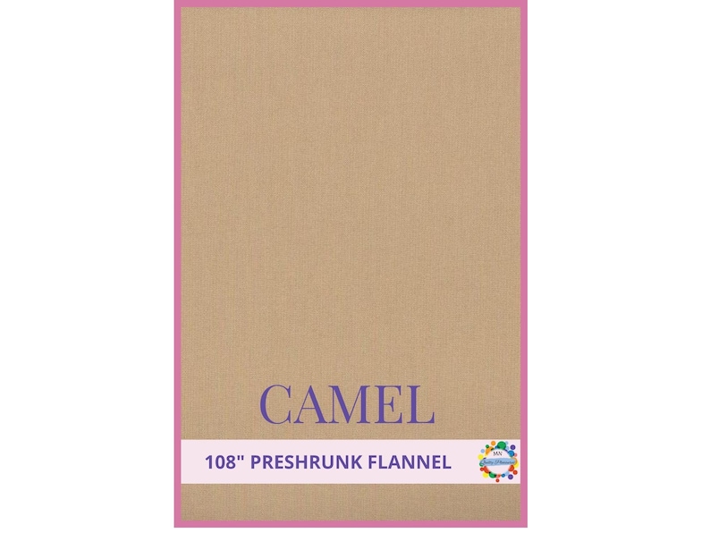 Solid Color Flannel Wide Width Fabric Premium Cotton Material Multiple Color Options Available Preshrunk Quality Guarantee Lightweight Texture Perfect Quilt Backing Material Craft Project Essential Sewing Supply Collection Extra Wide