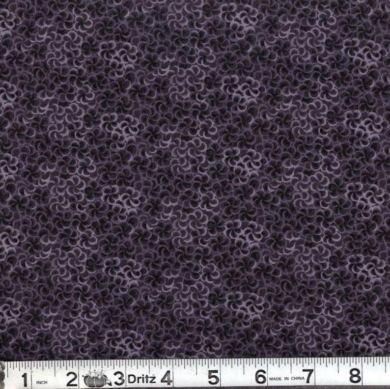 Black Grey Fat Quarter Bundle Quilt Fabric Black Tone on Tone Gift for Quilter Gift Sewing Cotton Stash Builder Grey Cotton Fabric image 14