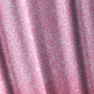 Light Pink Yardage 100% Cotton Quilting Fabric by the Half Yard Pastel Pink Tonal Cotton Tonal Blender Fabric for Quilting Stash Builder TW