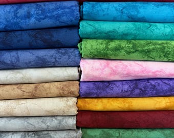 Marble Blender Fabric 3 Yard Cut 108 Inch Quilt Backing Cotton Quilting Fabric Wide back Material Precut 3 Yard Piece Many Colors Available