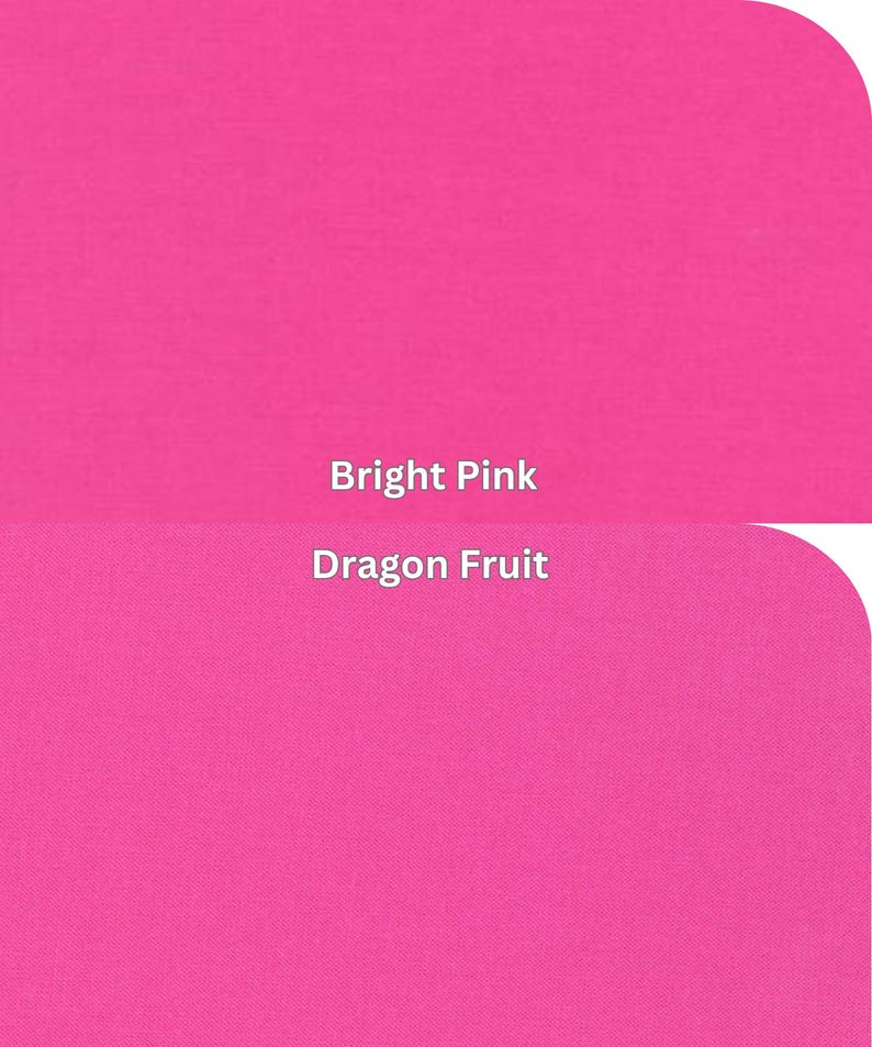 Kona Cotton Solid Pink Cotton Quilting Fabric by the Half Yard Robert Kaufman Deep Red Valentine Pink Cotton Kona Coral Peach Melon Punch Dragon Fruit
