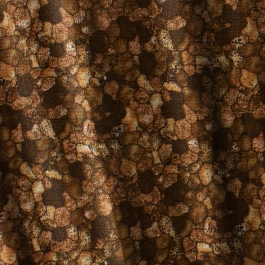 Chocolate Brown Fabric Brown Tone on Tone 100% Cotton Quilting Fabric ...