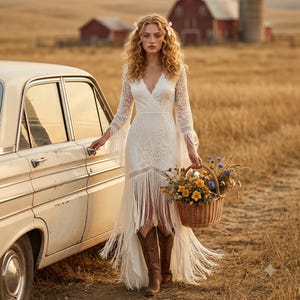 Cowgirl Wedding Dress