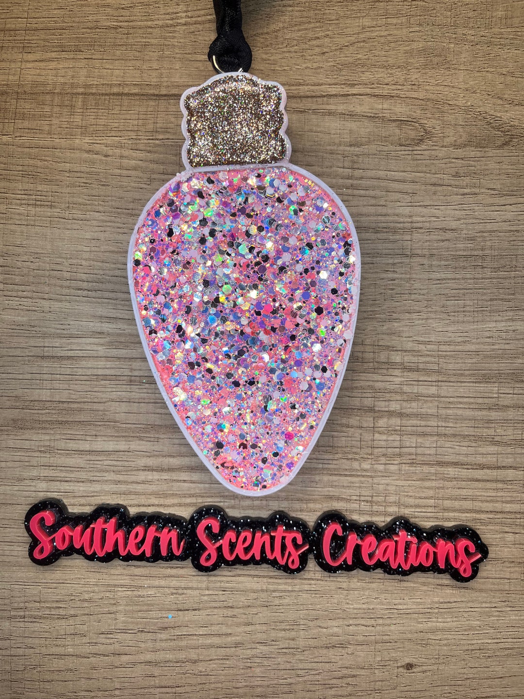 Christmas Light Car Freshie Etsy