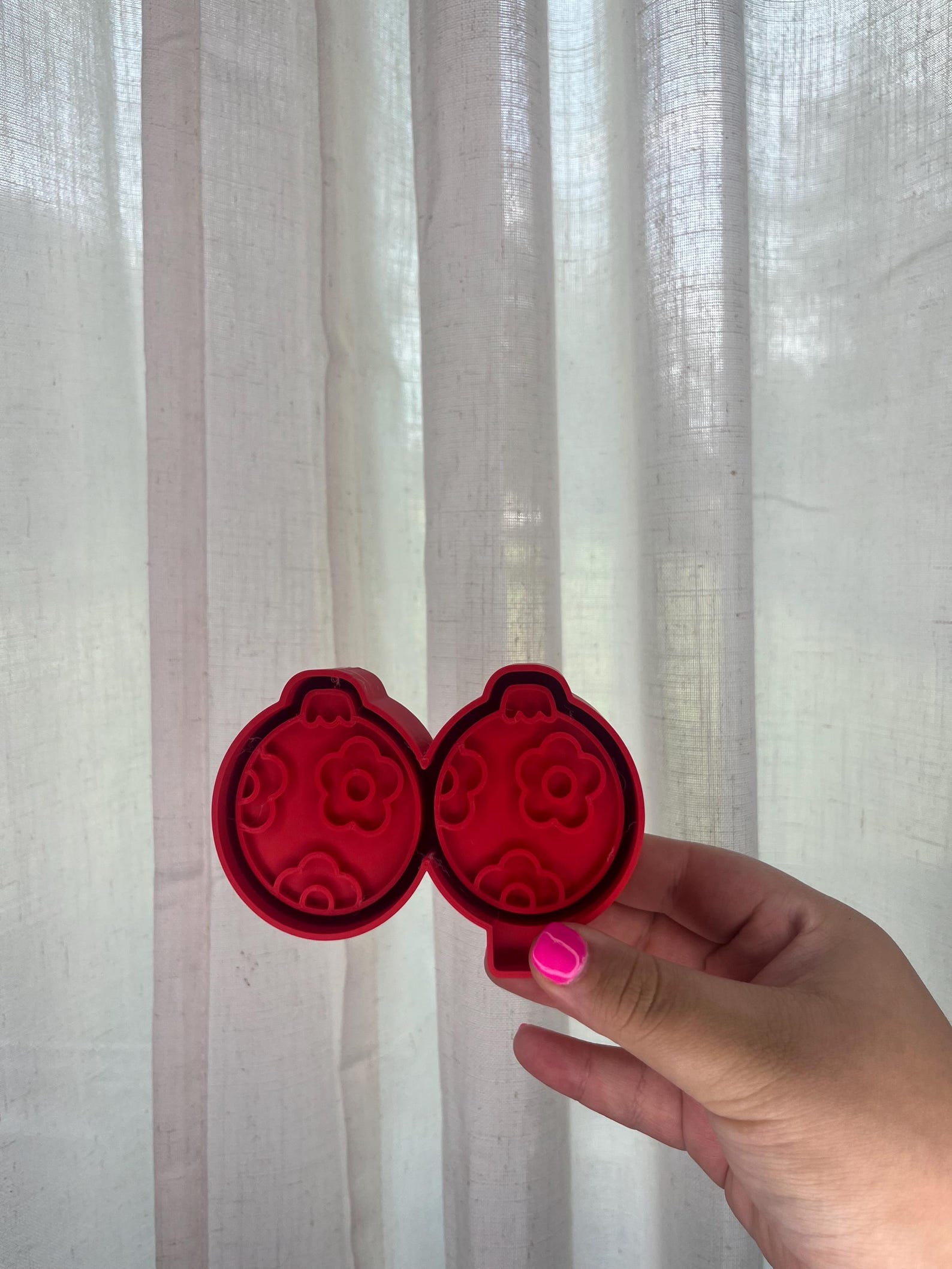 Flower Ornament VENT CLIPS Silicone Mold for Freshies Etsy