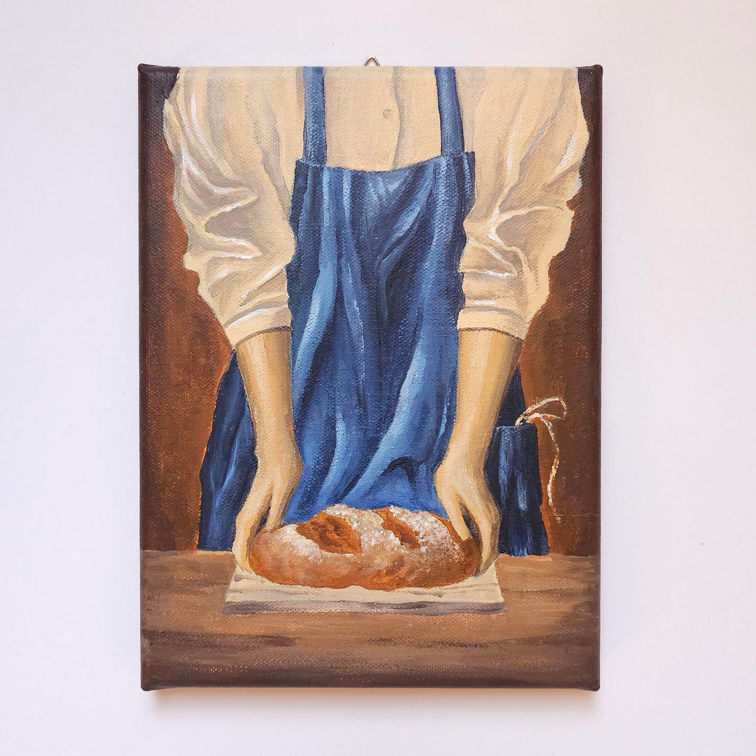 Daily Bread Painting Food Painting Kitchen Painting Country Oil Art