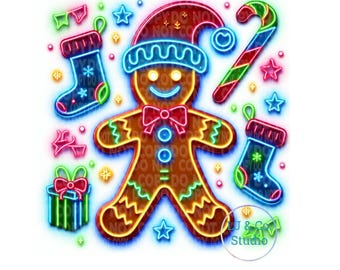 Neón Navidad Png, Colorido Neón Árbol De Navidad Png, Navidad Coqueta Arco Png, Diseños De Navidad Santa, Navidad De Moda Png, Invierno Png