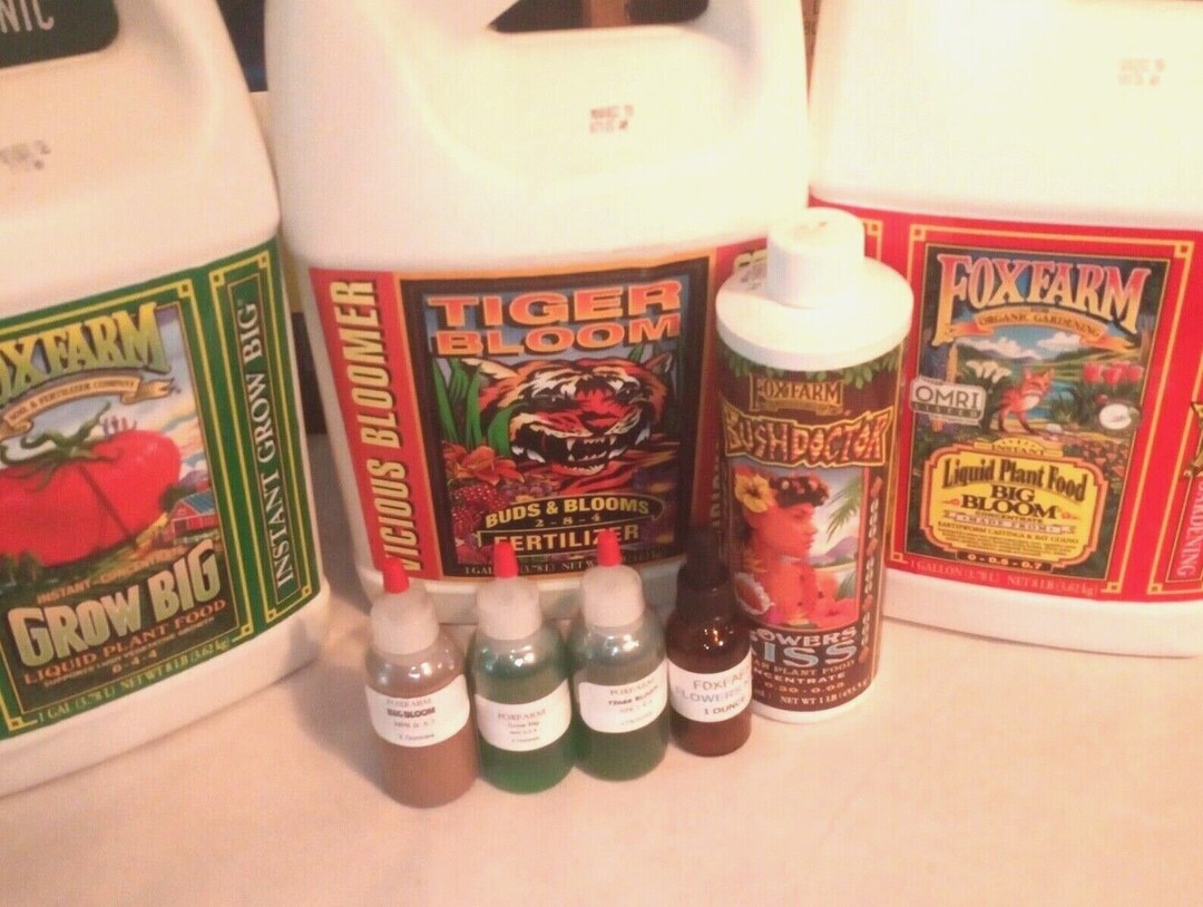 Fox Farm Soil Trio Nutrients Plus ONE Big Bloomgrow Bigtiger Bloom