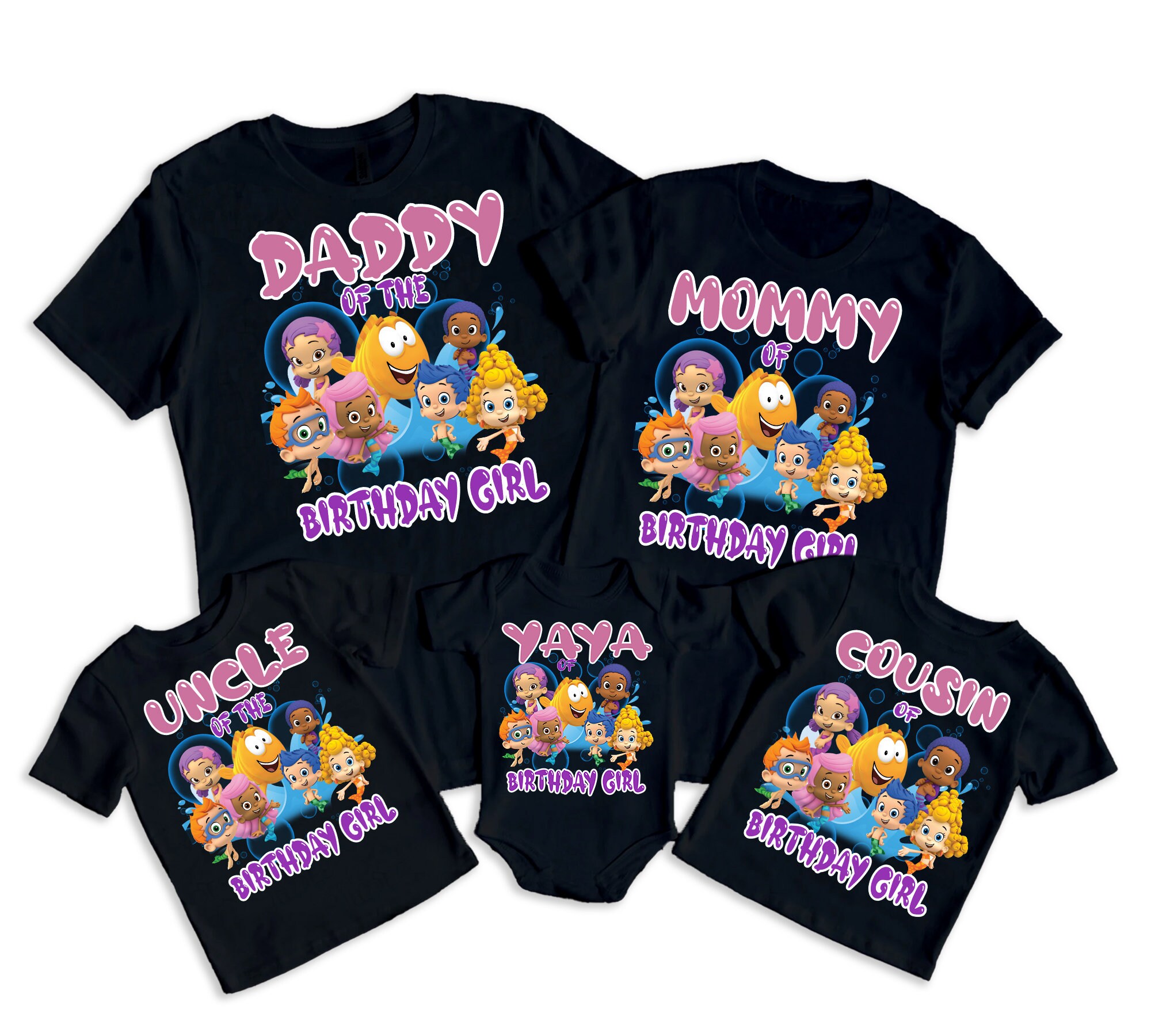 bubble guppies shirts for toddlers