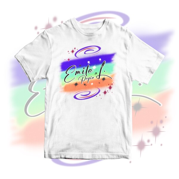 Airbrush Shirt Etsy