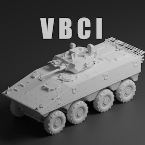 BBCI Französischer Miniatur - Schützenpanzer - 1/87, 1/100, 1/144 - Handbemaltes Modernes SPz Modell