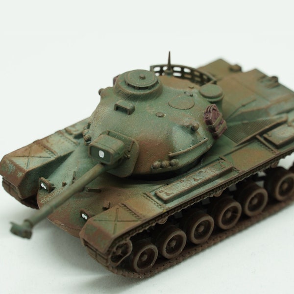 Miniature M-48 Patton Hand painted tank