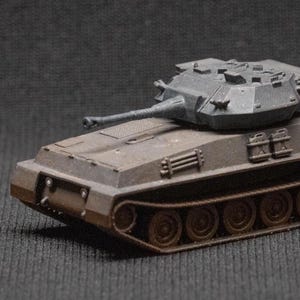 FV-101 Scorpion British Miniature Tank - 1/87, 1/100, 1/144 Scale - Hand Painted Cold War Military Model