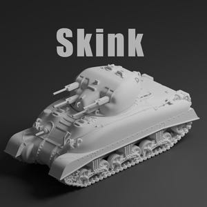 Unbemalte Miniatur – Kanadischer Flugabwehrpanzer – 1:48 • 1:56 • 1:64 • 1:72 • 1:76 • 1:87 • 1:100 • 1:144