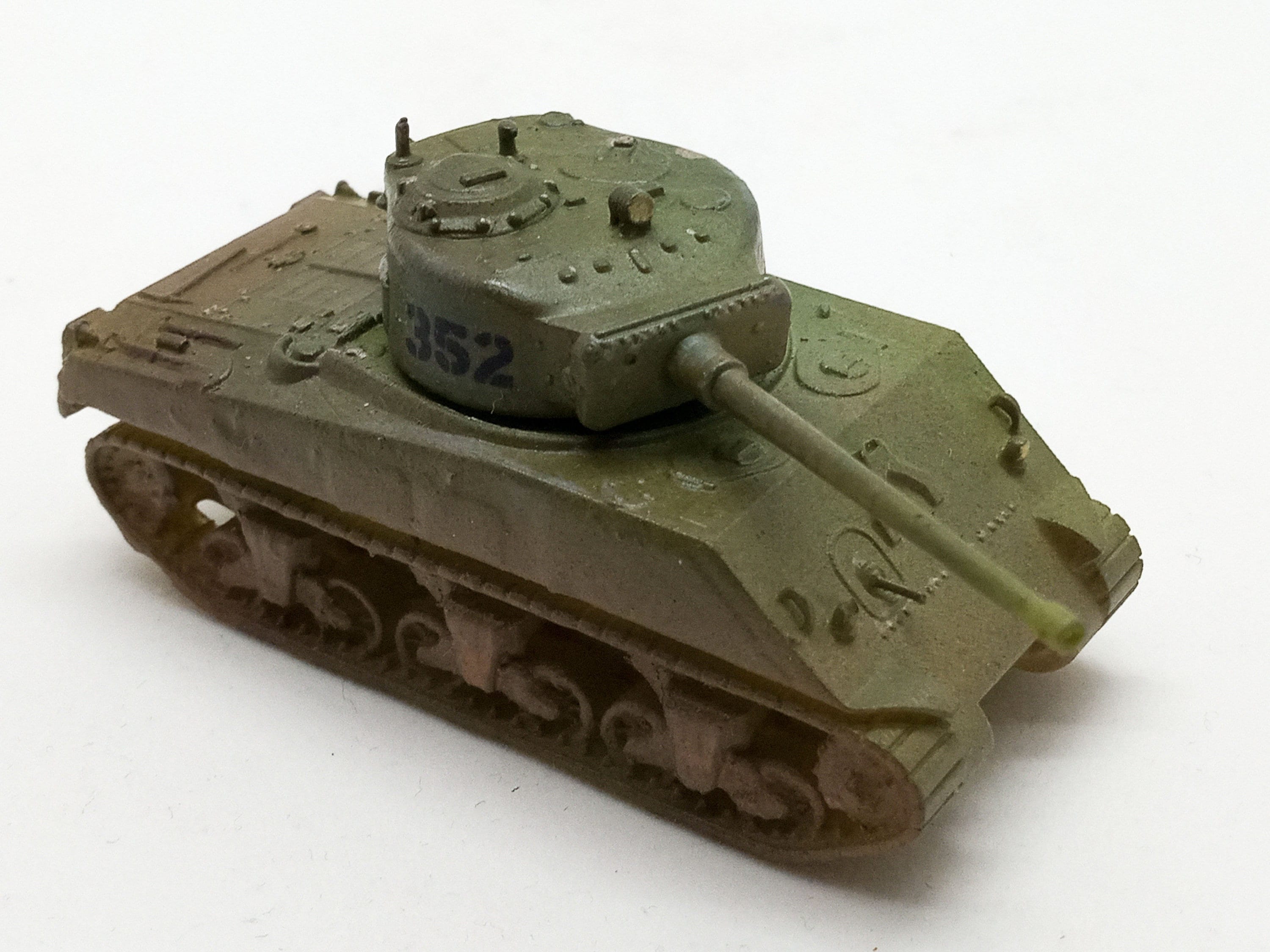 Miniature Tank Model Hand Painted M4 Sherman - Etsy