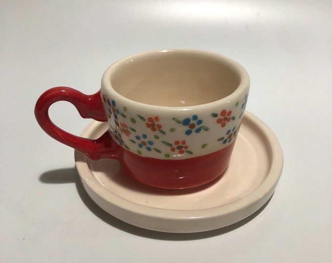 Handmade Ceramic Coffee Cups,Unique ceramic,Coffee lover Gift