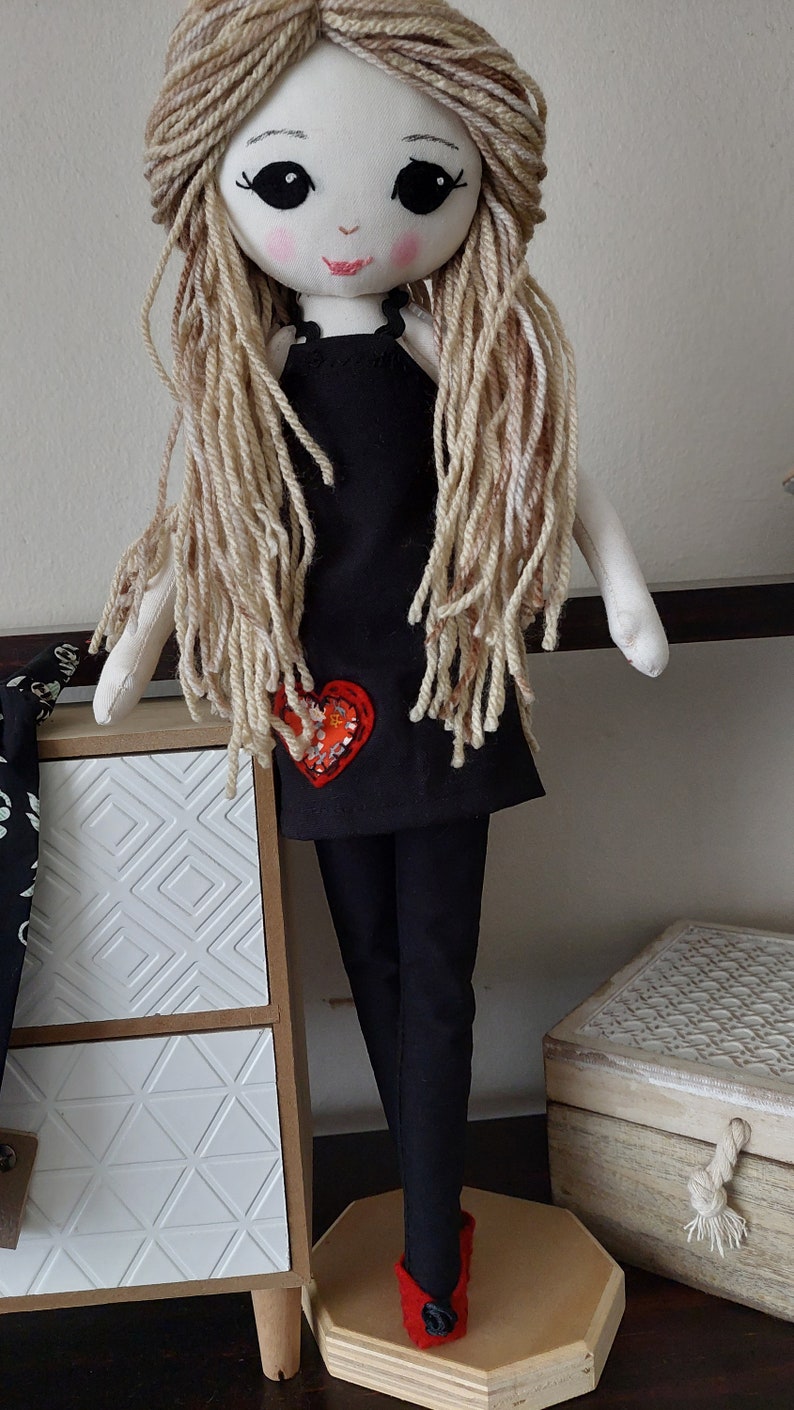 PDF Ragdoll Clothes Pattern and Tutorial Amelia Doll Made by Etsy