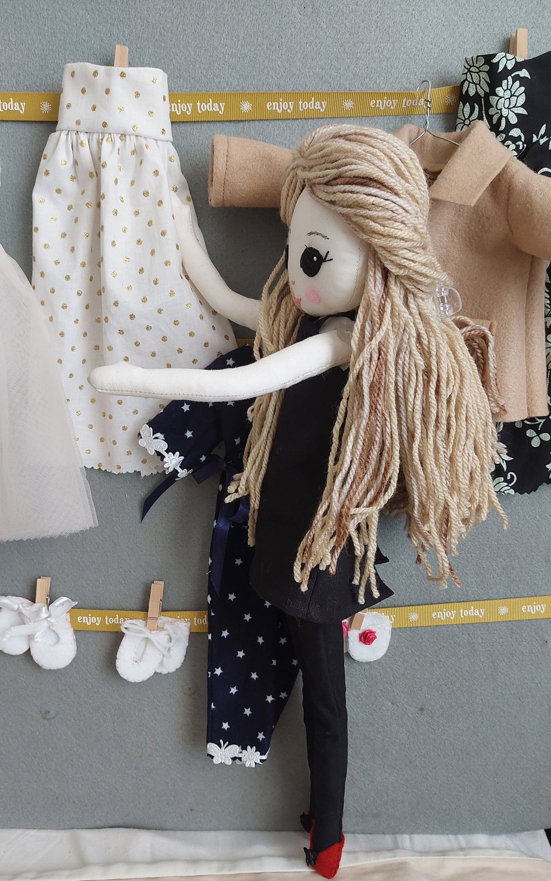 PDF Ragdoll Clothes Pattern and Tutorial Amelia Doll Made by Etsy