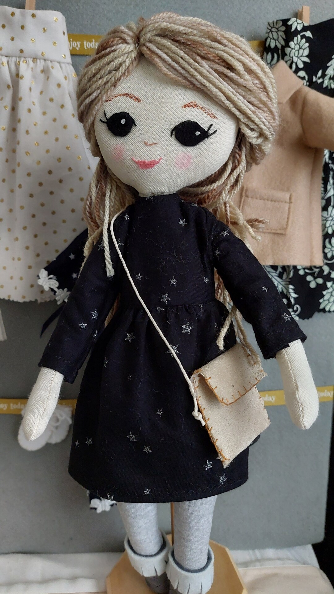 PDF Ragdoll Clothes Pattern and Tutorial Amelia Doll Made by Etsy