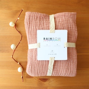Muslin Cotton Blanket, Organic Cotton Blanket, King Size Cotton Bedspread, Cotton Bedding Set, Queen Bedspread, 4 Layer Gauze Throw Blanket
