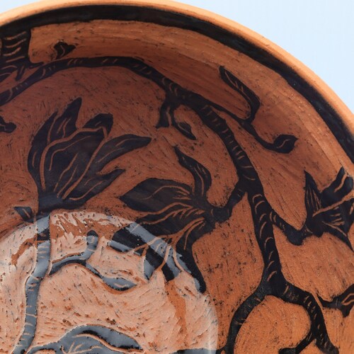 Ceramic Sgraffito shops 