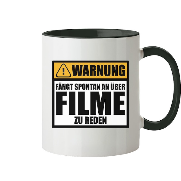 Filmfreunde Geschenk für Filmliebhaber Tasse