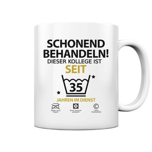 35 jähriges Jubiläum Firmenjubiläum Tasse Kollege Geschenk