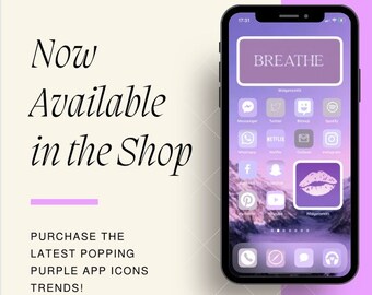 ¡Iconos de aplicaciones morados!