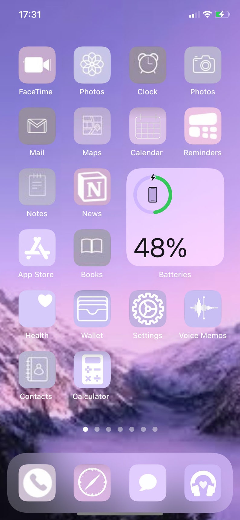 Purple Popping App Icons Etsy