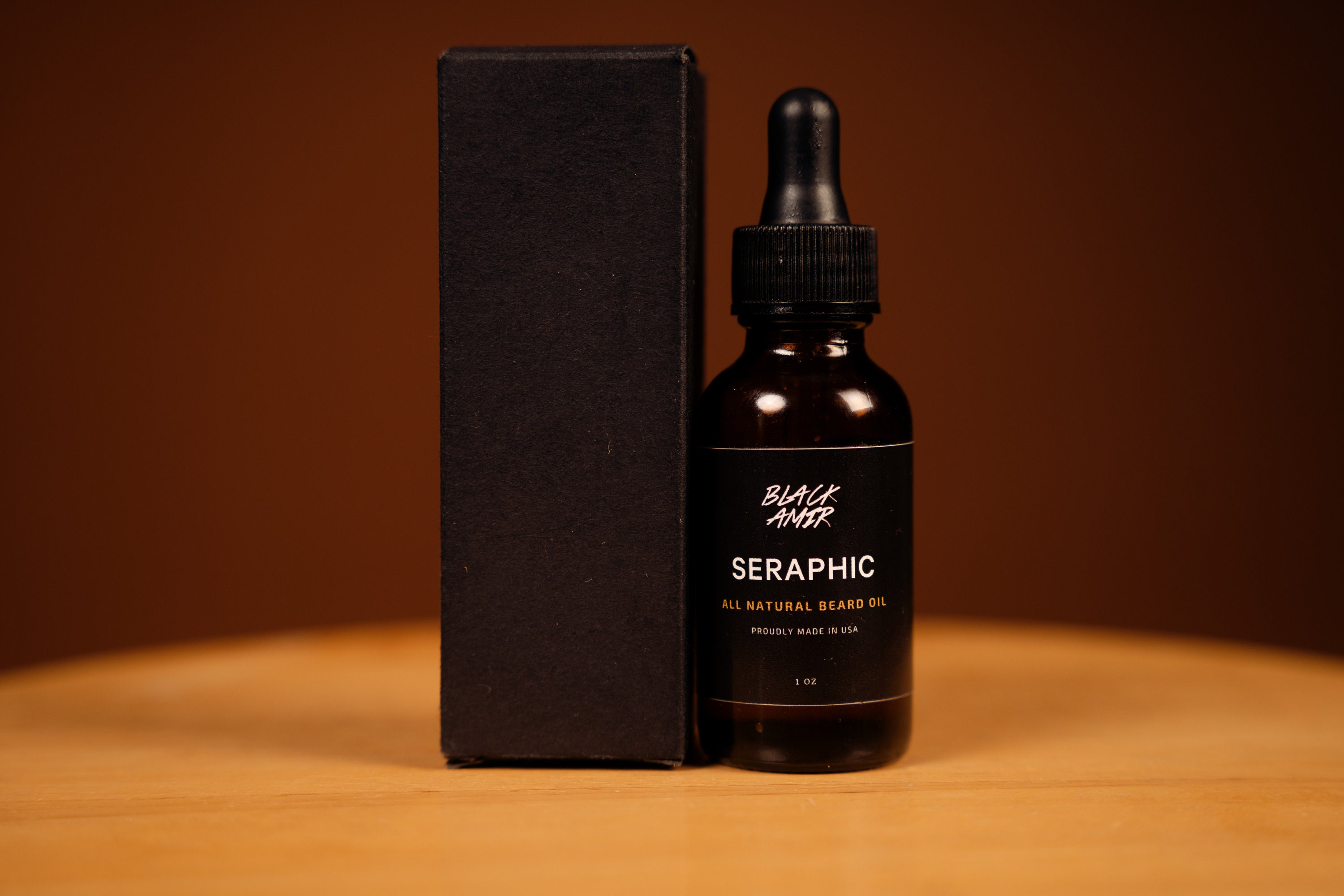 Black Amir "Seraphic" All-Natural Beard Oil