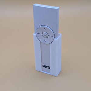 Wall mount for Velux remote control & wall switch | Practical organizer | PLA 3D printing | Easy installation "narrow"