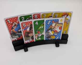 Card holder | Game card holder | Playing card stand | Card stand for card games | Hands-free gaming | Universal