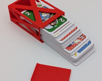 Card box | Game card storage box | Card storage for playing cards | Organizer for trading cards | PLA 3D printing
