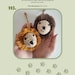 PDF Tutorial of Macrame Animal for Beginners, Macrame Lion DIY, Cute ...
